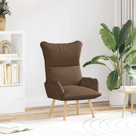 Fåtölj Brun 69 x 74 x 93 cm tyg
