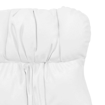 Fåtölj Vit 69 x 74 x 93 cm Konstläder