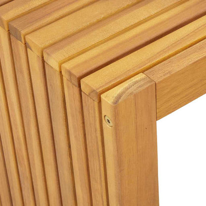 Soffbord Brun 90 x 45 x 35 cm massivt akacia