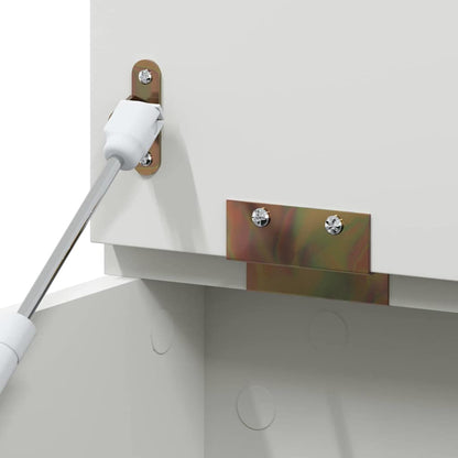 Förvaringsbänk Leklåda med lagring Vit 73 x 33 x 55 cm