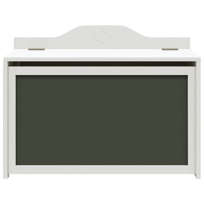 Förvaringsbänk Leklåda med lagring Vit 73 x 33 x 55 cm