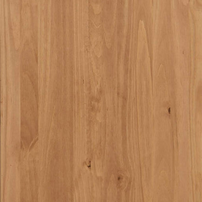 Vinskåp ASKIM Vit 57 x 37 x 114 cm Massiv furu