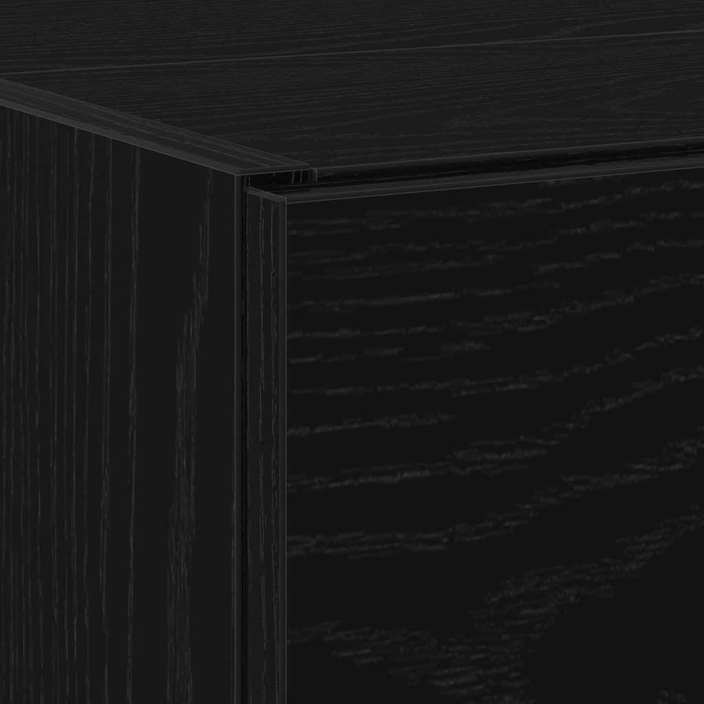 Badrumsunderskåp Svart Ek 59 x 37 x 59 cm