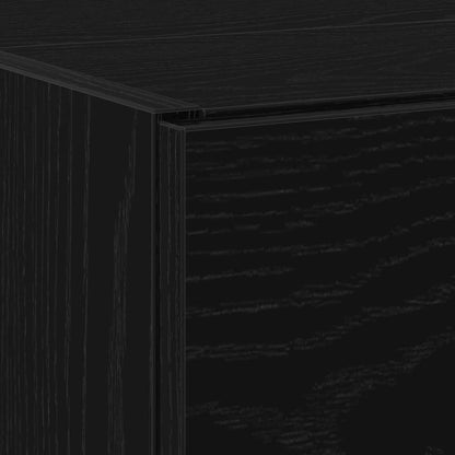 Badrumsunderskåp Svart Ek 59 x 37 x 59 cm