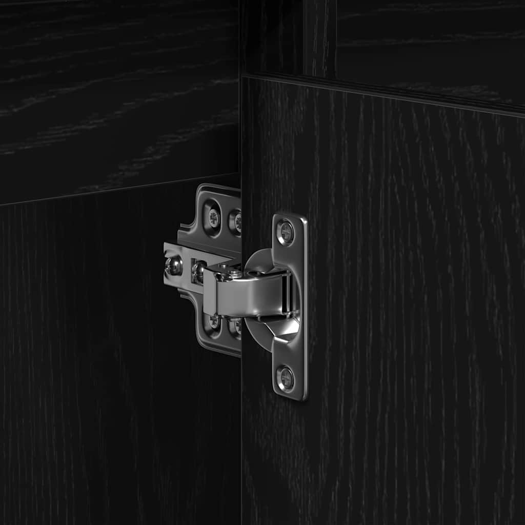 Badrumsunderskåp Övrigt Svart Ek 91 x 35 x 60 cm