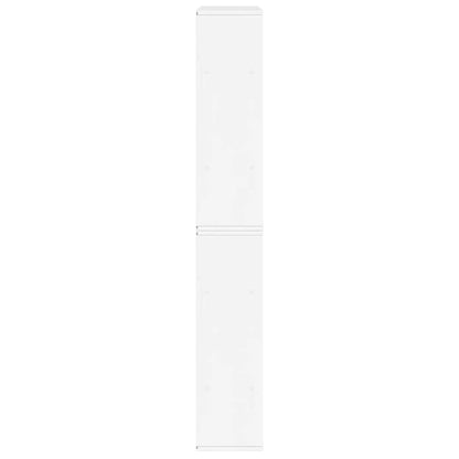 Skåp Vit 4 st "ODDA" 40x24x79 cm massiv Trä furu