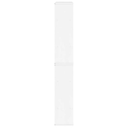 Skåp Vit 5 st "ODDA" 40x24x79 cm massivt Trä furu