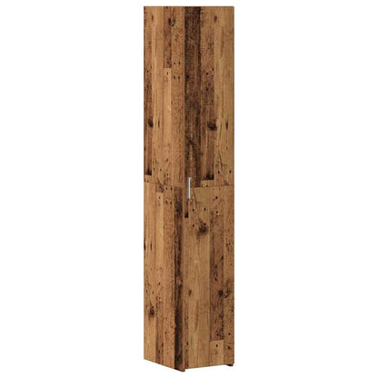 Skåp Gammalt trä 30 x 42.5 x 185 cm Konstruerat trä