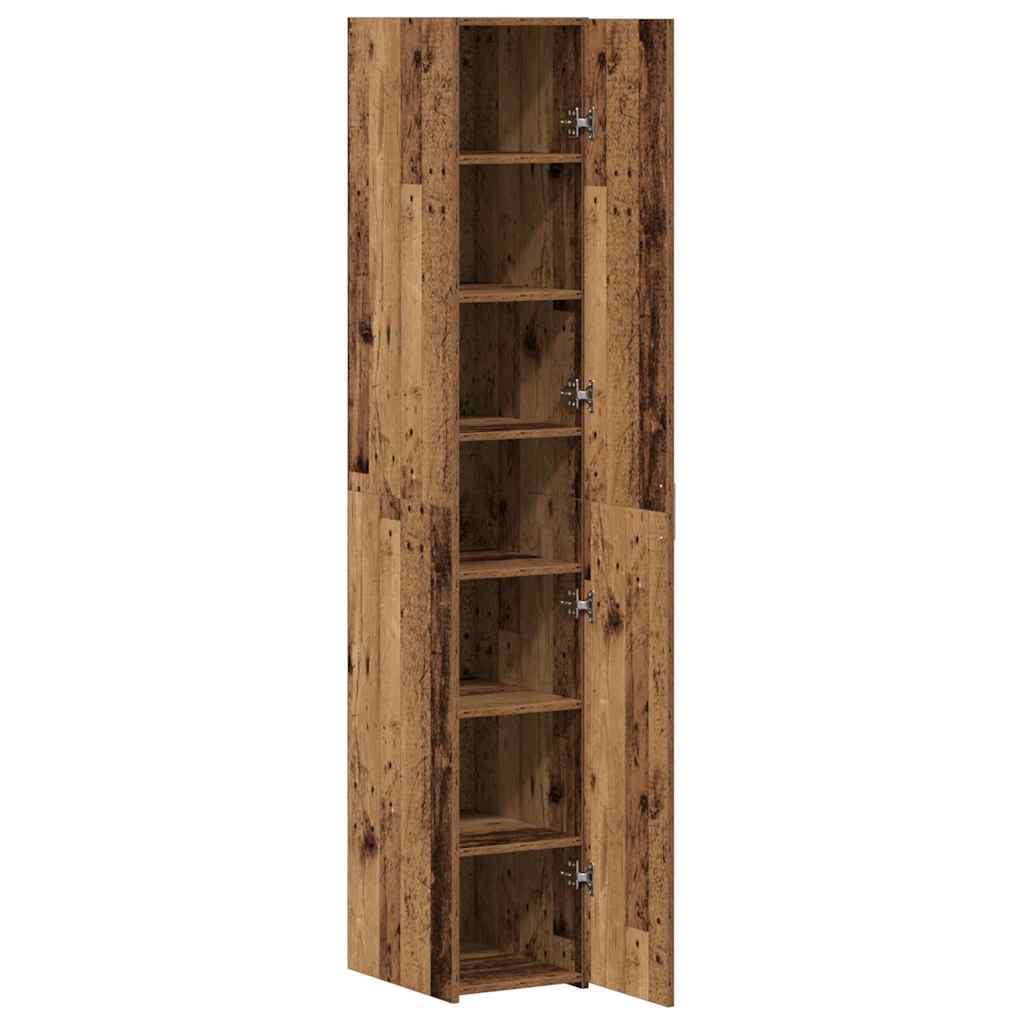 Skåp Gammalt trä 30 x 42.5 x 185 cm Konstruerat trä
