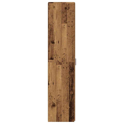 Skåp Gammalt trä 30 x 42.5 x 185 cm Konstruerat trä