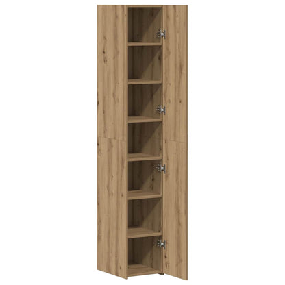 Skåp artisan ek 30 x 42.5 x 185 cm Konstruerat trä