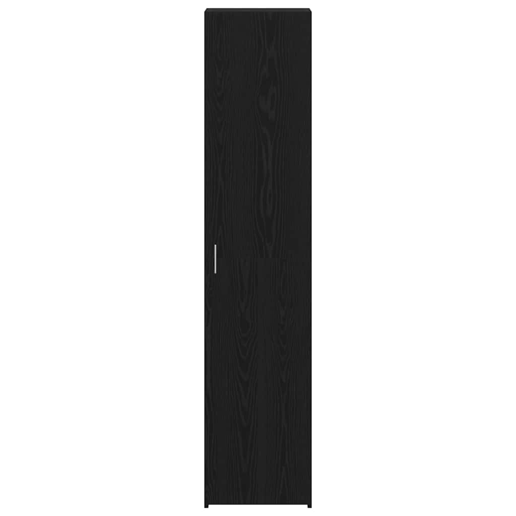 Skåp Svart ek 40 x 42.5 x 185 cm Konstruerat trä