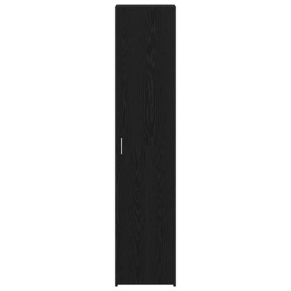Skåp Svart ek 40 x 42.5 x 185 cm Konstruerat trä