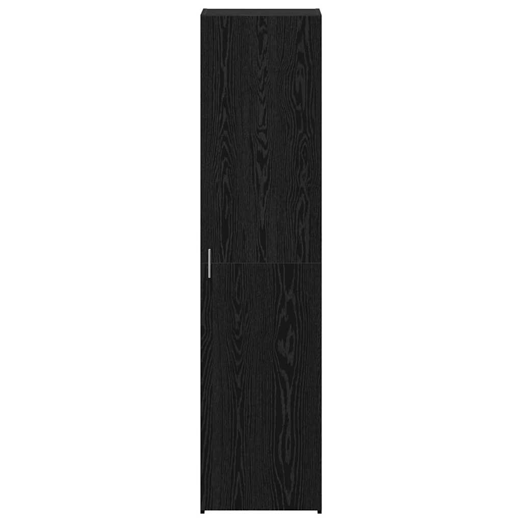 Skåp Svart ek 45 x 42.5 x 185 cm Konstruerat trä