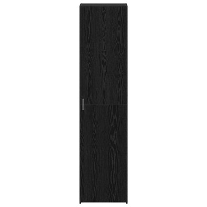 Skåp Svart ek 45 x 42.5 x 185 cm Konstruerat trä