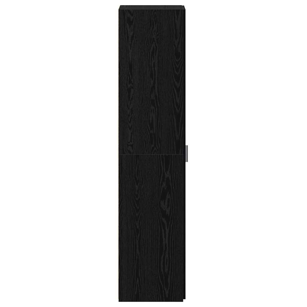 Skåp Svart ek 45 x 42.5 x 185 cm Konstruerat trä