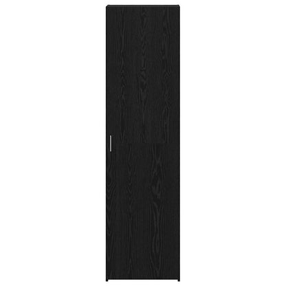 Skåp Svart ek 50 x 42,5 x 185 cm Konstruerat trä