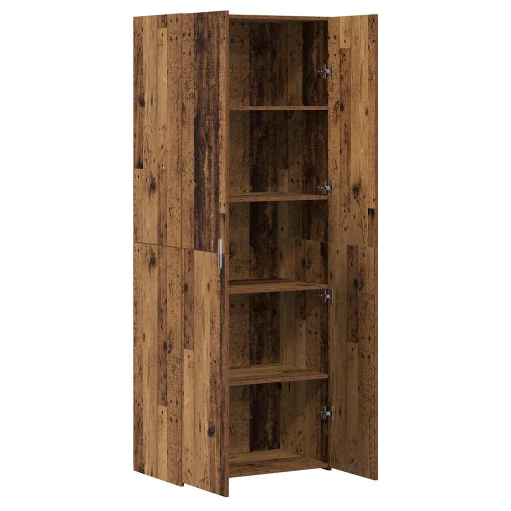Skåp Gammalt trä 70 x 42.5 x 185 cm Konstruerat trä