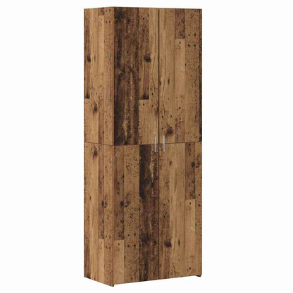 Skåp Gammalt trä 70 x 42.5 x 185 cm Konstruerat trä