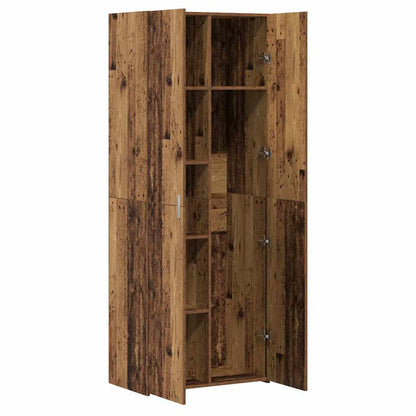 Skåp Gammalt trä 70 x 42.5 x 185 cm Konstruerat trä