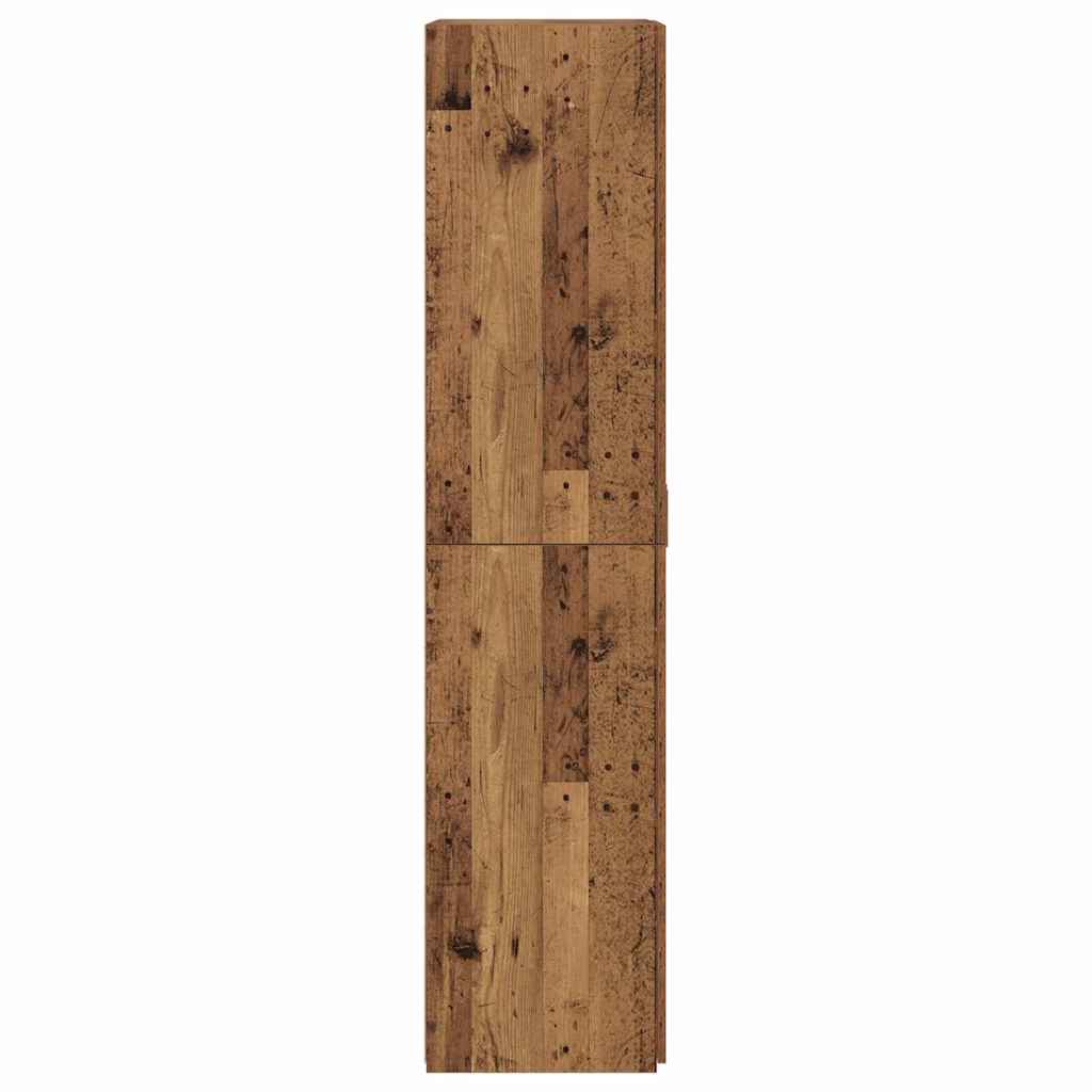 Skåp Gammalt trä 40 x 42.5 x 185 cm Konstruerat trä