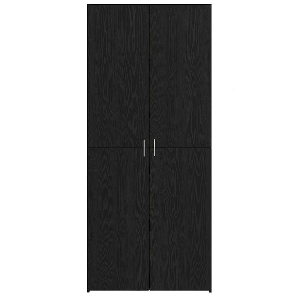 Skåp Svart ek 40 x 42.5 x 185 cm Konstruerat trä