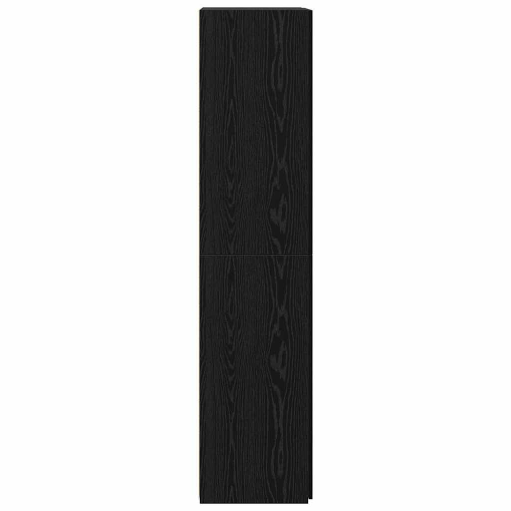 Skåp Svart ek 40 x 42.5 x 185 cm Konstruerat trä