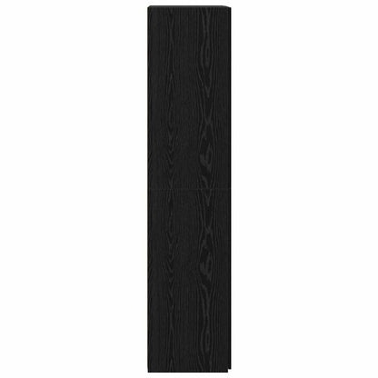 Skåp Svart ek 40 x 42.5 x 185 cm Konstruerat trä