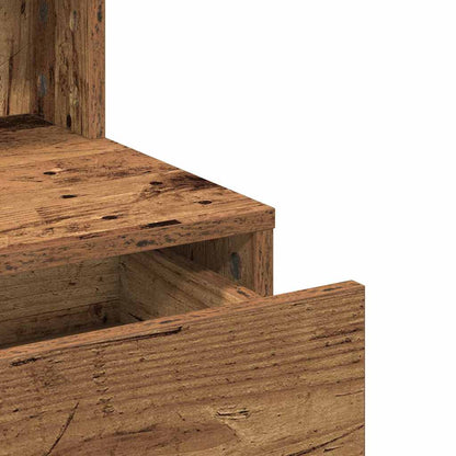 Sminkbord Smyckebord Åldrat Trä 80 x 41 x 134.5 cm