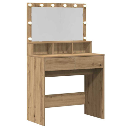 Sminkbord Smyckebord Artisan Ek 80 x 41 x 134.5 cm