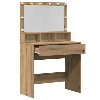 Sminkbord Smyckebord Artisan Ek 80 x 41 x 134.5 cm