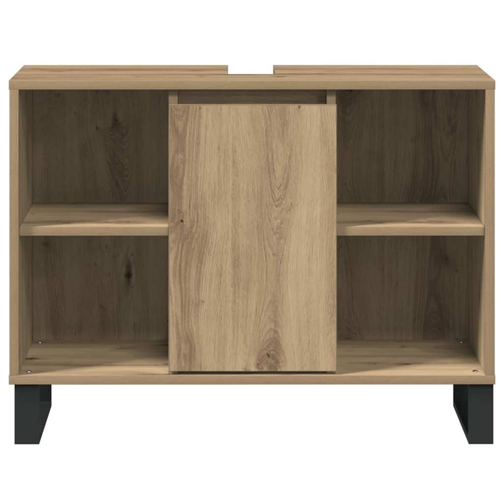 Badrumsunderskåp med dörr Artisan Ek 80 x 33 x 60 cm