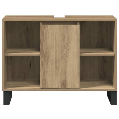 Badrumsunderskåp med dörr Artisan Ek 80 x 33 x 60 cm