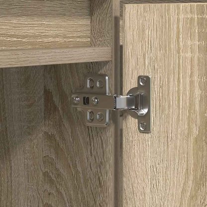 TV-skåp med LED Sonoma ek 180 x 38 x 49 cm Konstruerat trä