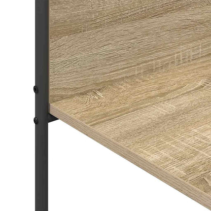 Klädhängare med hylla Brun 120 x 44 x 160 cm Konstruerat trä