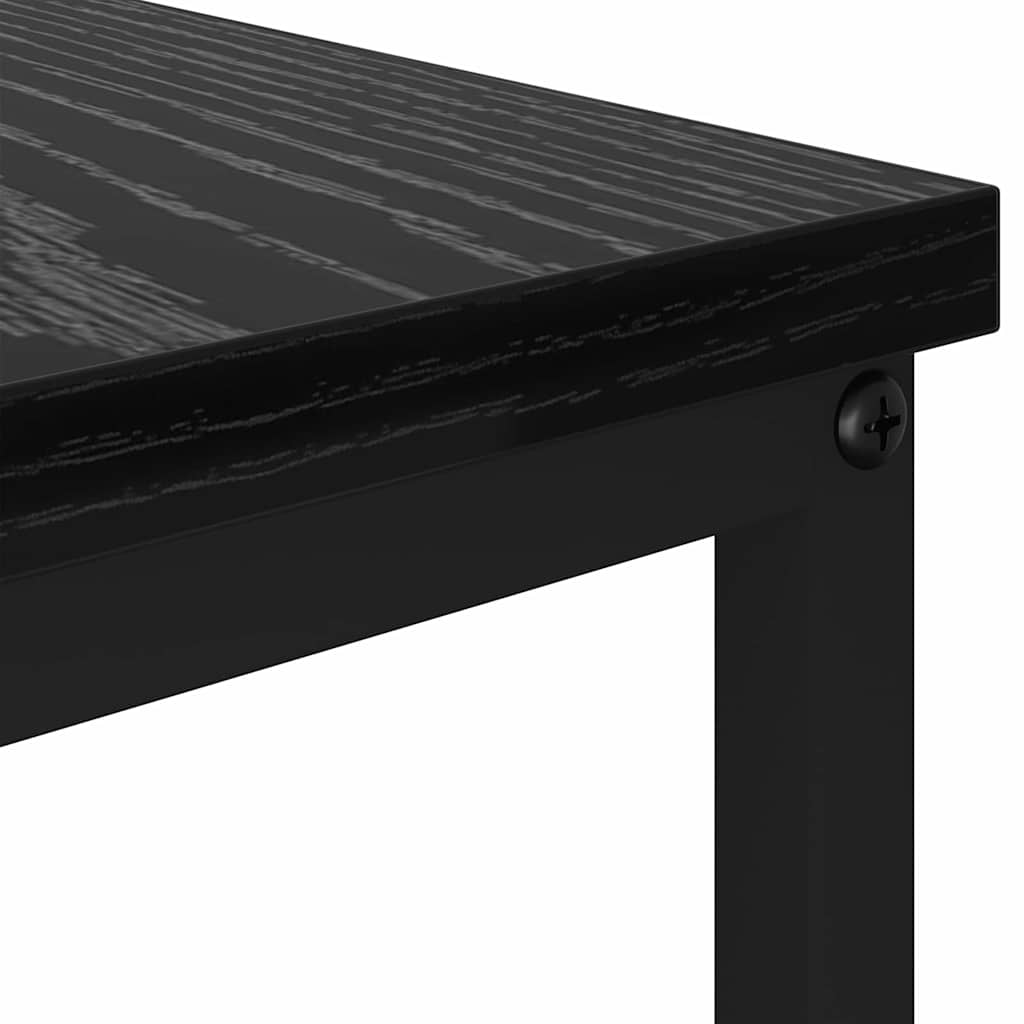 Soffbord Svart Ek 100 x 51 x 45 cm