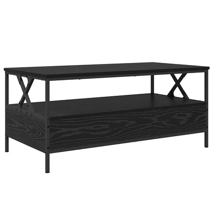 Soffbord Svart Ek 100 x 51 x 45 cm
