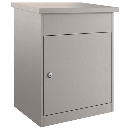 Brevlåda Paketbox Rostig 44 x 35 x 59 cm cortenstål