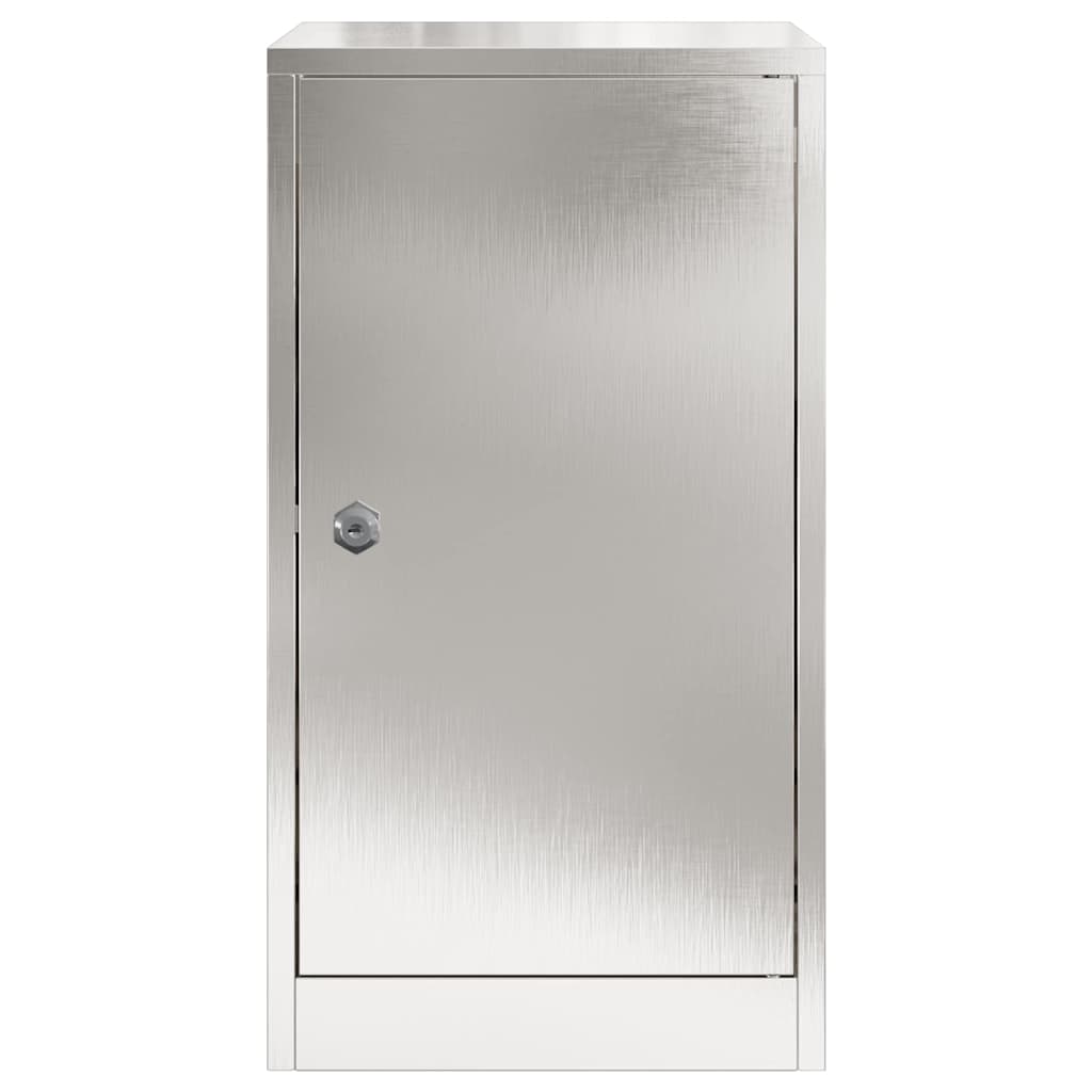 Brevlåda Svart 30 x 23 x 55 cm Rostfritt stål