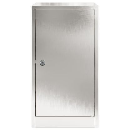 Brevlåda Svart 30 x 23 x 55 cm Rostfritt stål