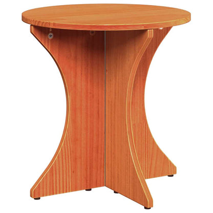 Soffbord Brun Vaxbrun 3 pcs 46 x 46 x 47 cm Massiv furu