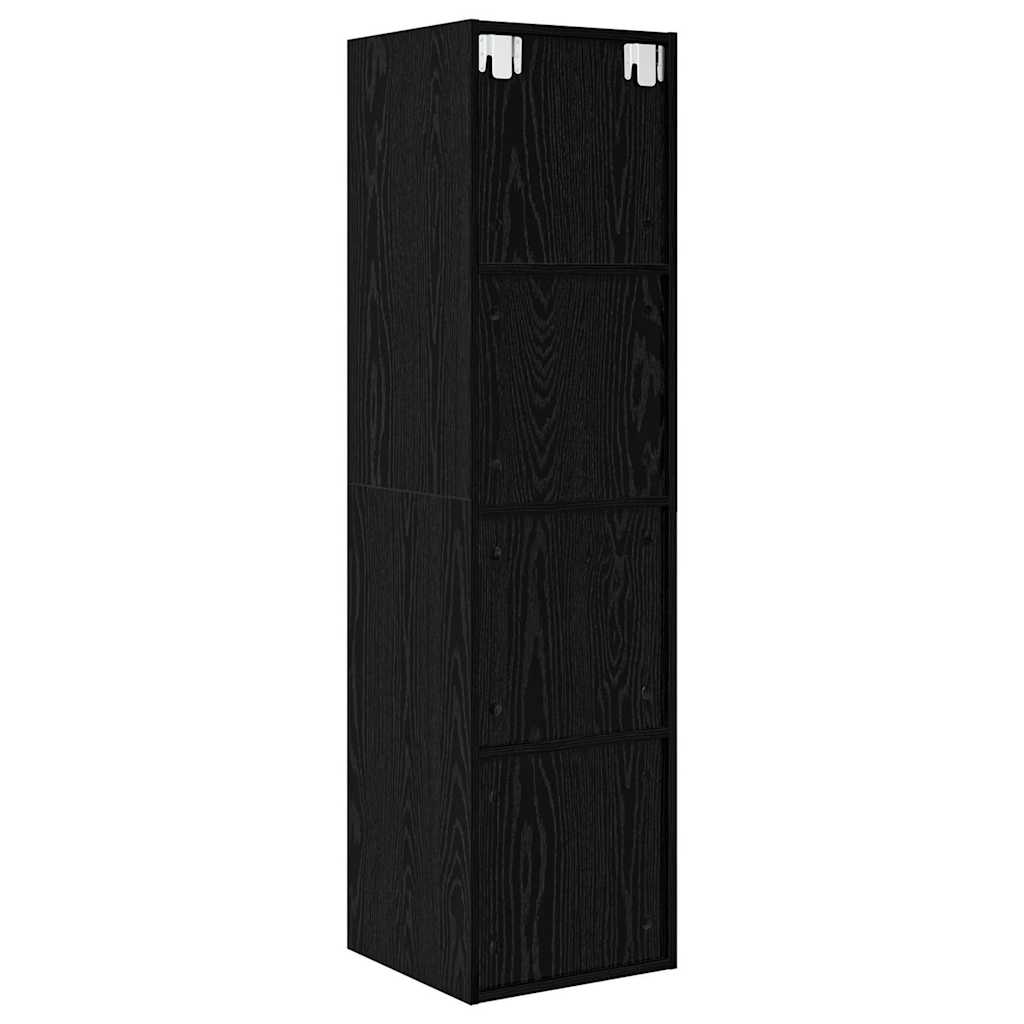 TV-Möbel Svart Ek TV-Skåp 37 x 37 x 142.5 cm