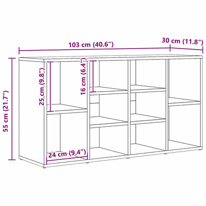 Skoställ Artisan Ek Skobänk med hylla 103 x 30 x 54.5 cm