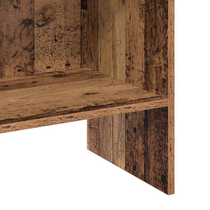 Bokhylla Åldrat Trä 40 x 35 x 180 cm