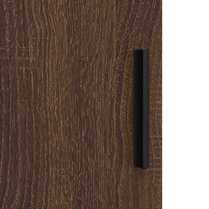 Badrumsmöbelset 3 pcs Brun Ek 61 x 35 x 64 cm