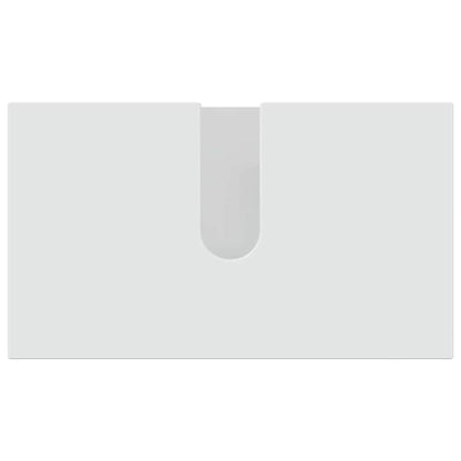 Badrumsmöbelset Väggmonterad 4 pcs Högglans Vit 61 x 35 x 64 cm