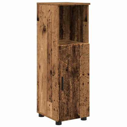 Badrumsmöbelset Väggmonterad 4 pcs Åldrat Trä 61 x 35 x 64 cm