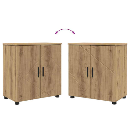 Badrumsmöbelset Väggmonterad 4 pcs Artisan Ek 61 x 35 x 64 cm