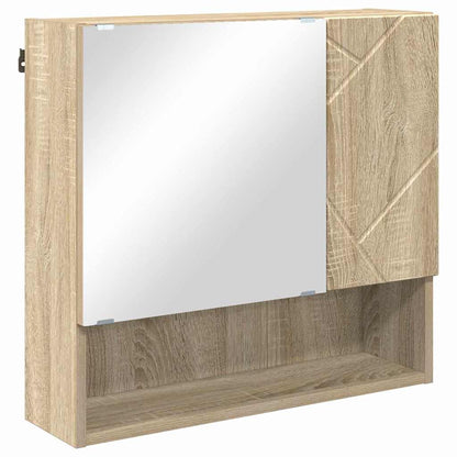 Badrumsmöbelset 5 pcs Sonoma Ek 61 x 35 x 64 cm