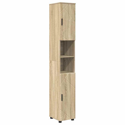 Badrumsmöbelset 5 pcs Sonoma Ek 61 x 35 x 64 cm